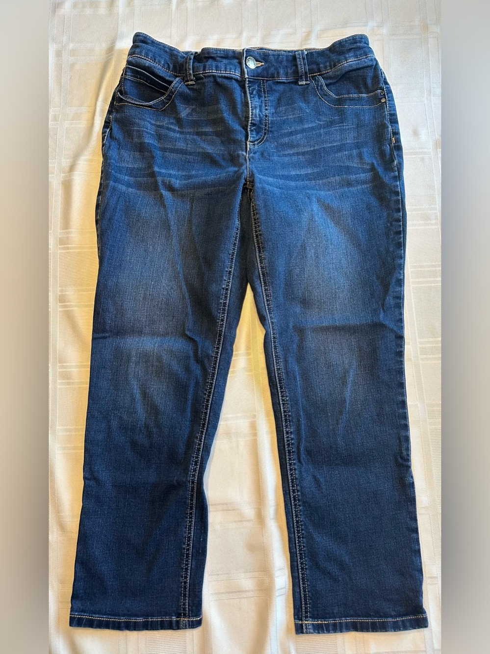Chicos So Slimming Ankle Jeans Womens Size 1 - US Medium 8/10 25” Inseam
